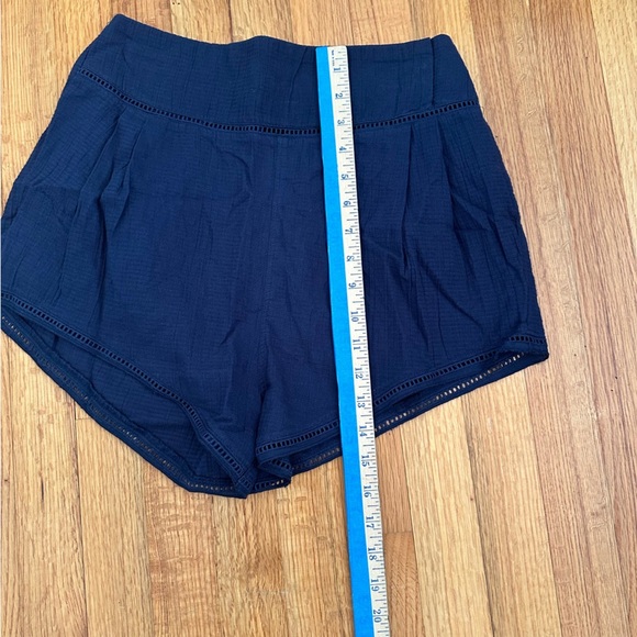 Free People Intimately Shorts SZ S Blue Lightweight Elastic Waist Lounge (O) - Picture 5 of 12